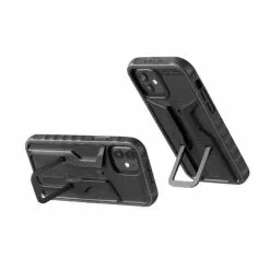 TOPEAK RideCase IPhone 12 /12 Pro, Black/Gray,ohne Halter