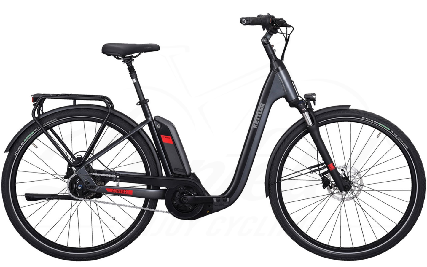 Kettler Alu Rad Comfort 5 RT Tiefeinsteiger 400Wh Grey Matt / Black Matt 3 Kettler Alu Rad Comfort 5 RT Tiefeinsteiger 400Wh Grey Matt / Black Matt