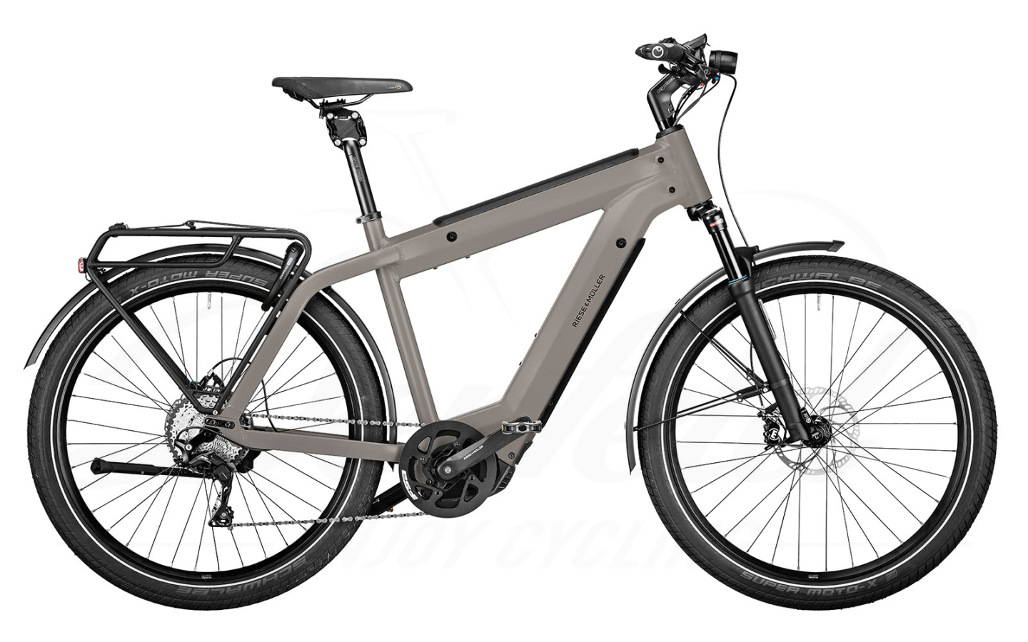 Riese & Müller Riese&Müller Supercharger GT Touring GX Nyon 1250Wh Silver Matt 2023 3 Riese & Müller Riese&Müller Supercharger GT Touring GX Nyon 1250Wh Silver Matt 2023