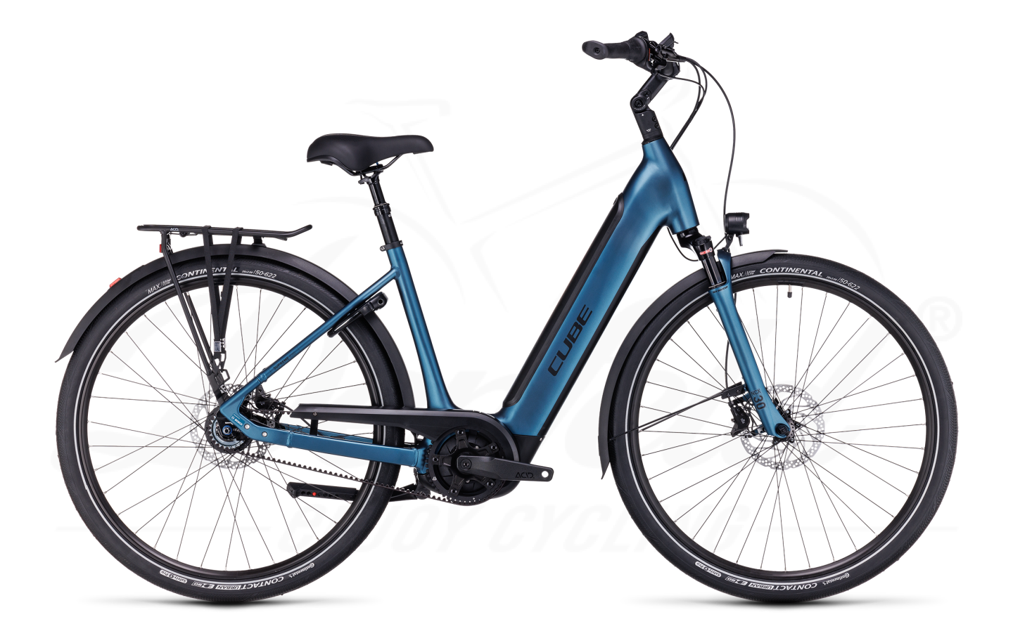 Cube Supreme Hybrid EXC 500 Blue´n´black Easy Entry 2023 3 Cube Supreme Hybrid EXC 500 Blue´n´black Easy Entry 2023