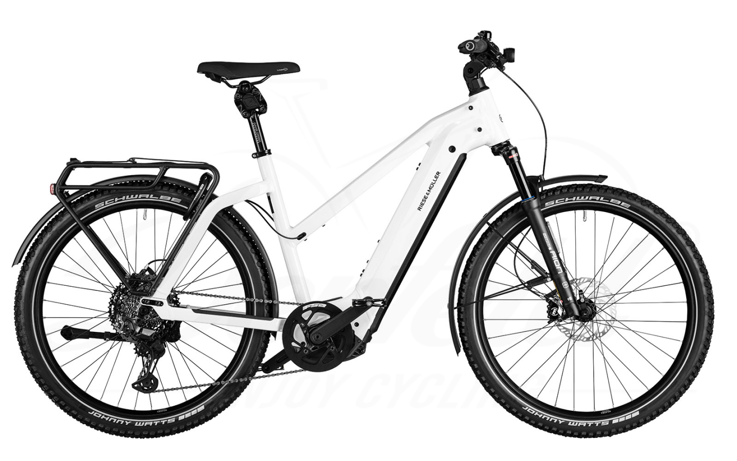 Riese & Müller Riese&Müller Charger4 Mixte GT Touring GX 750Wh Ceramic White 2023 3 Riese & Müller Riese&Müller Charger4 Mixte GT Touring GX 750Wh Ceramic White 2023