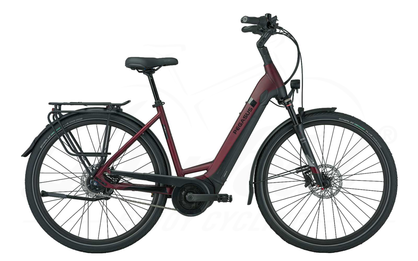 Pegasus Strong Evo 5F Tiefeinsteiger 625Wh Dark Red Matt/black Matt 3 Pegasus Strong Evo 5F Tiefeinsteiger 625Wh Dark Red Matt/black Matt